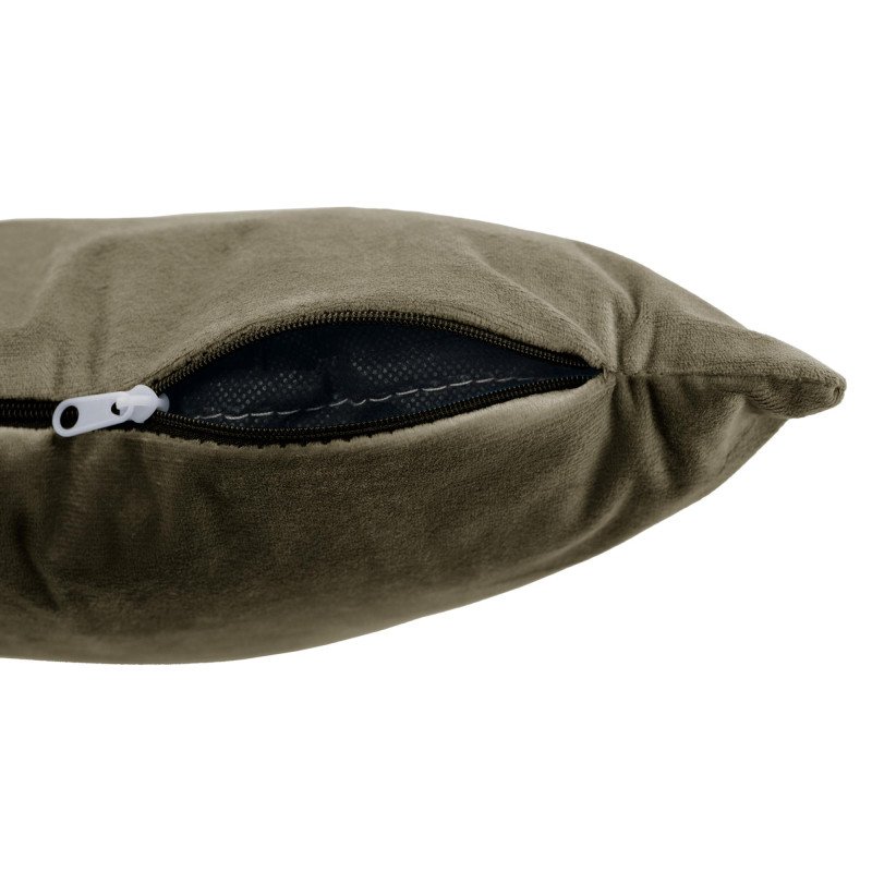 Kondela Kancelárske kreslo, sivohnedá Taupe Velvet látka/chróm, KLIAN