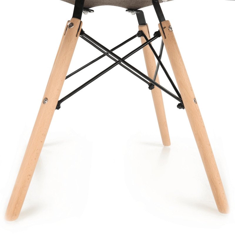 Kondela Kreslo, patchwork/buk, TOBO 4 NEW