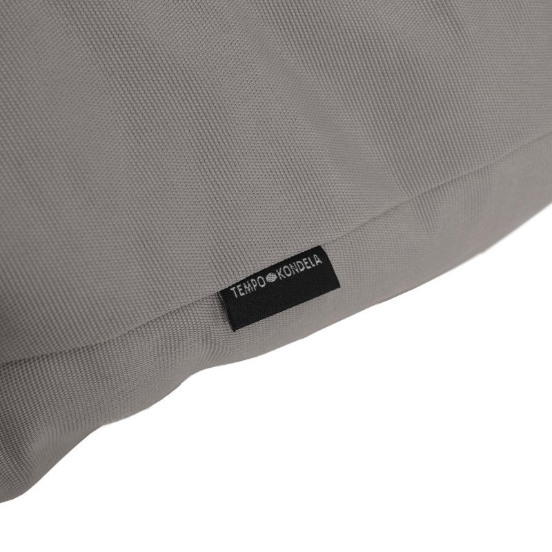 Kondela Závesné kreslo so stojanom, transparentná/strieborná/sivá, BUBBLE NEW TYP 2