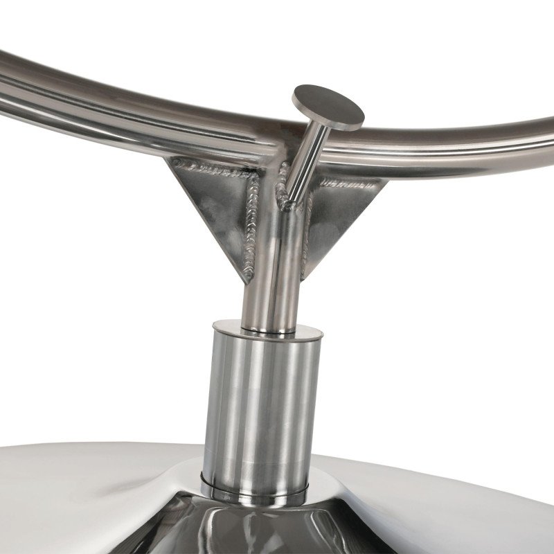 Kondela Závesné kreslo so stojanom, transparentná/strieborná/sivá, BUBBLE NEW TYP 2