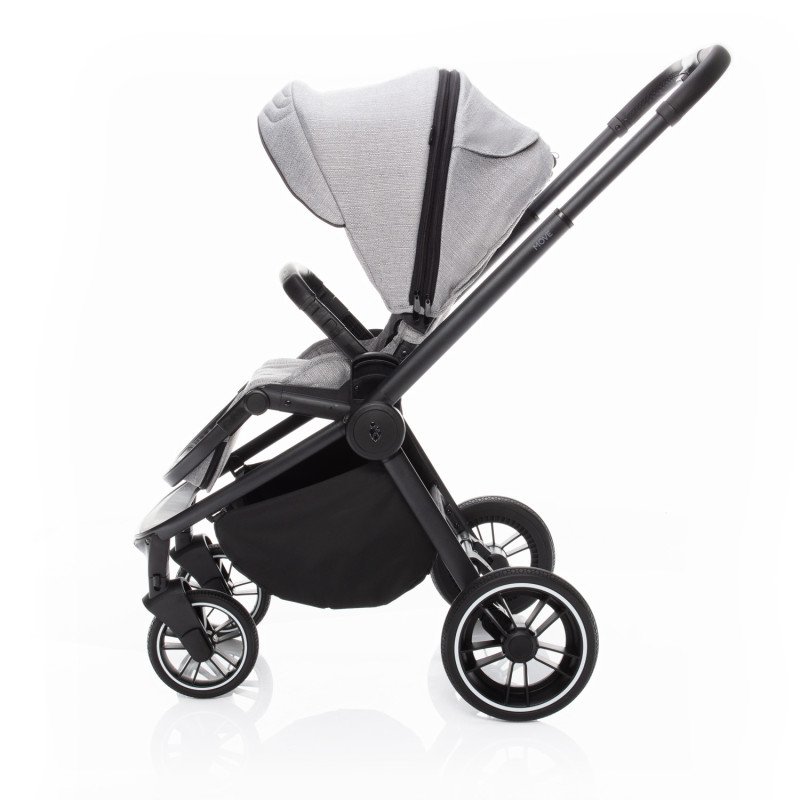 SET kočík Move+ korba+adaptéry+autosedačka, Silver Grey/Black
