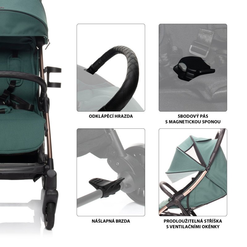 Kočík Quiq 2, Race Black