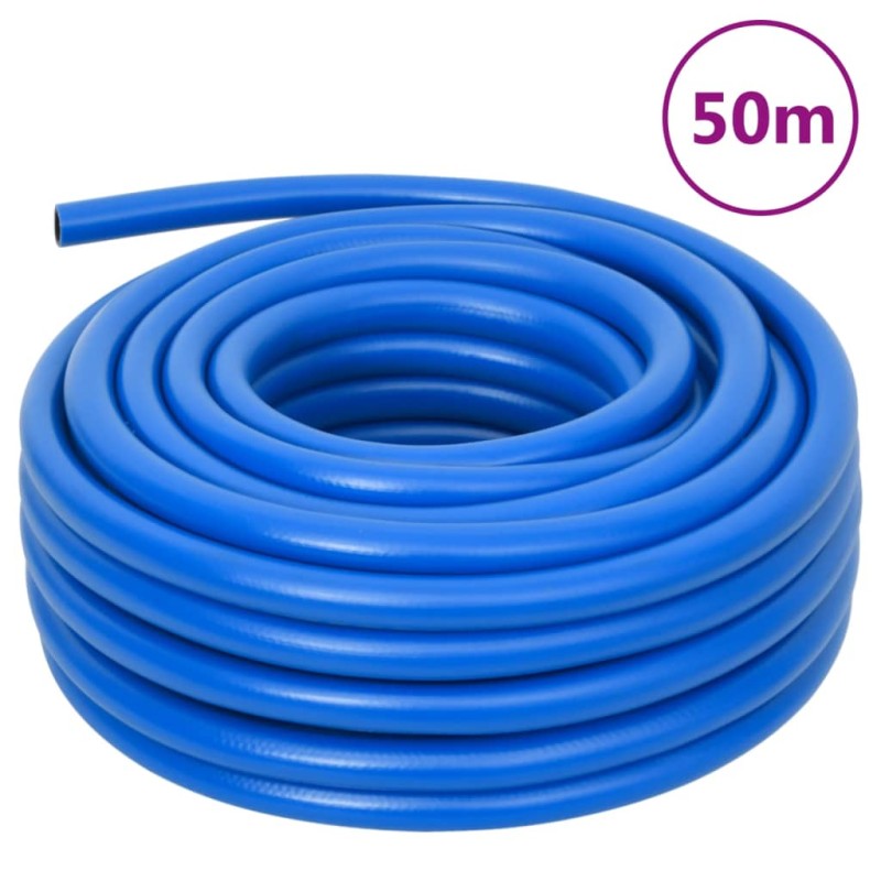 vidaXL Vzduchová hadica, modrá 0,7" 50 m, PVC