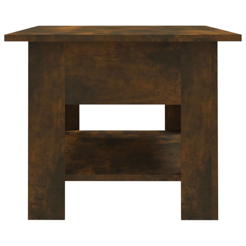 vidaXL Konferenčný stolík údený dub 102x55x43 cm drevotrieska