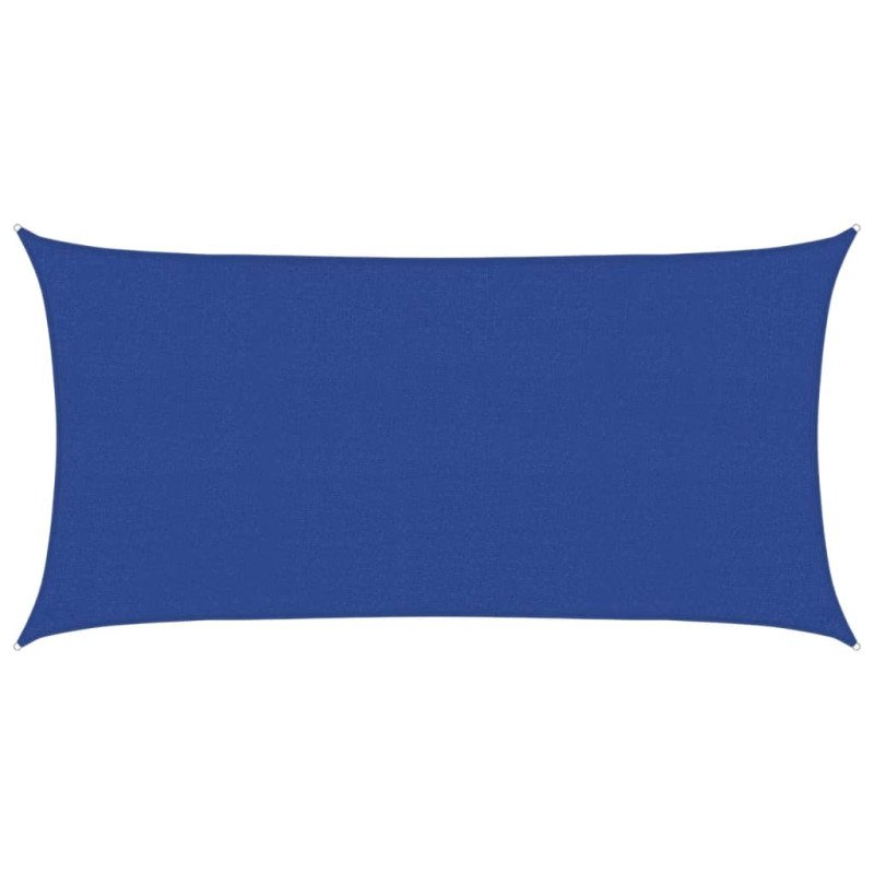 vidaXL Tieniaca plachta 160 g/m² modrá 2x4 m HDPE
