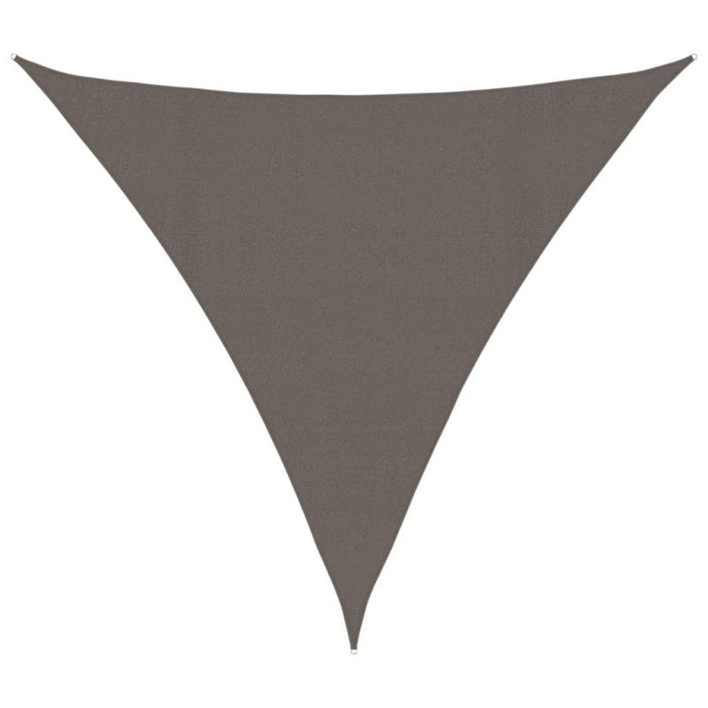 vidaXL Tieniaca plachta 160 g/m² antracitová 4,5x4,5x4,5 m HDPE