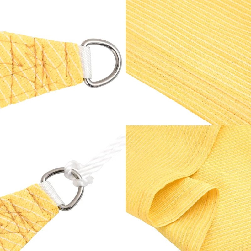 vidaXL Tieniaca plachta 160 g/m² béžová 2,5x4,5 m HDPE