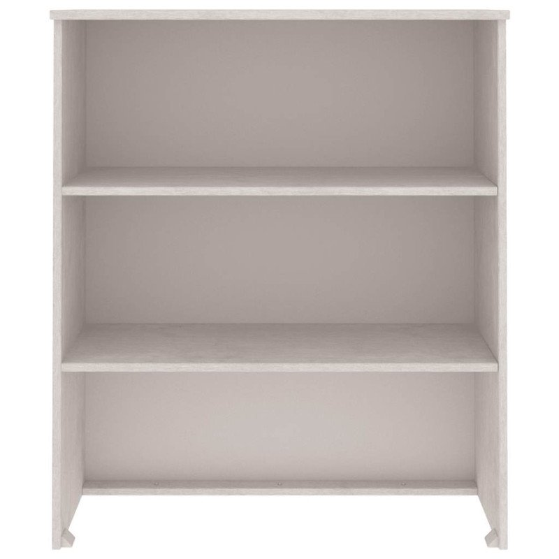 vidaXL Nadstavec na komodu HAMAR, biely 85x35x100 cm, borovica