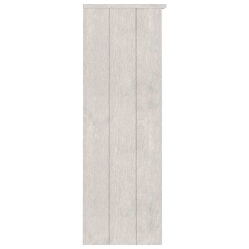 vidaXL Nadstavec na komodu HAMAR, biely 85x35x100 cm, borovica