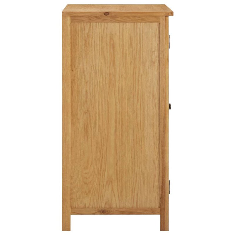 vidaXL Šatník 76x52x105 cm masívne dubové drevo