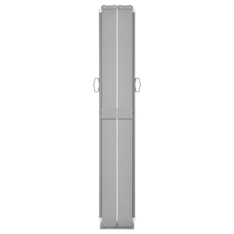 vidaXL Zaťahovacia bočná markíza na terasu 170x1200 cm, čierna