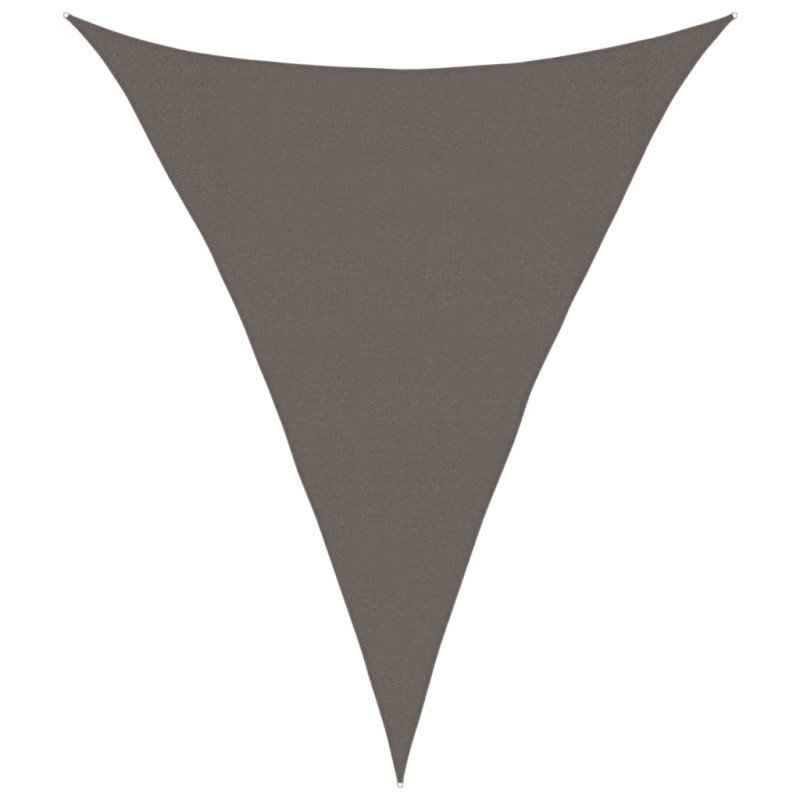 vidaXL Tieniaca plachta 160 g/m² antracitová 3x4x4 m HDPE 
