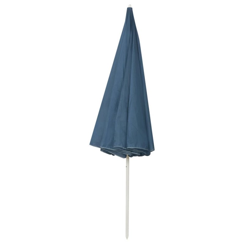 vidaXL Plážový slnečník modrý 300 cm