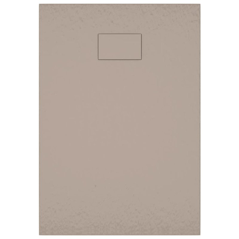 vidaXL Sprchová vanička SMC hnedá 100x70 cm