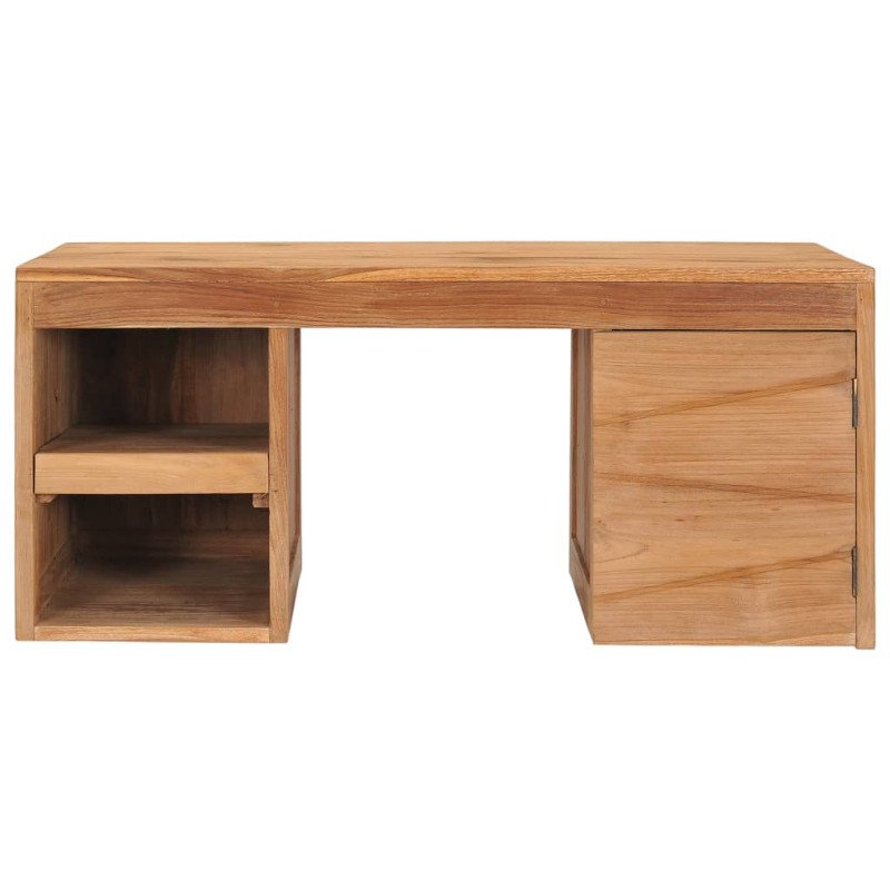 vidaXL Konferenčný stolík 90x50x40 cm masívne teakové drevo