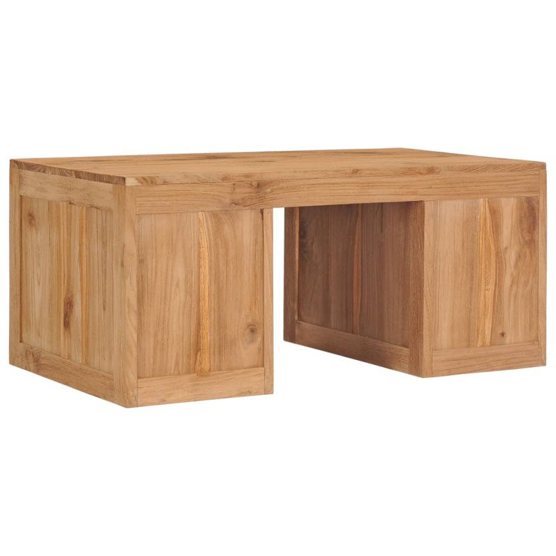 vidaXL Konferenčný stolík 90x50x40 cm masívne teakové drevo
