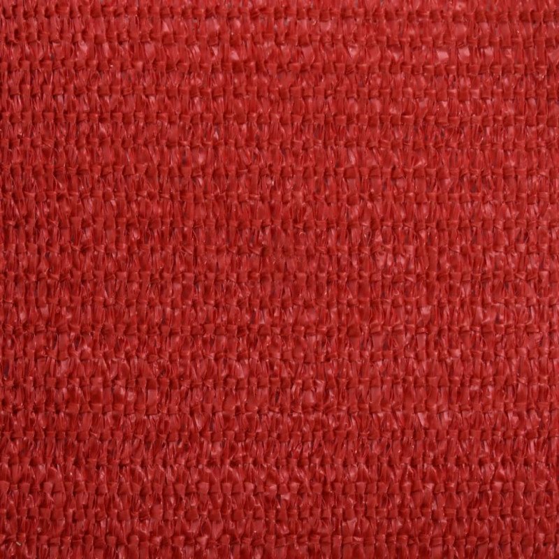 vidaXL Tieniaca plachta 160 g/m² červená 3/4x2 m HDPE