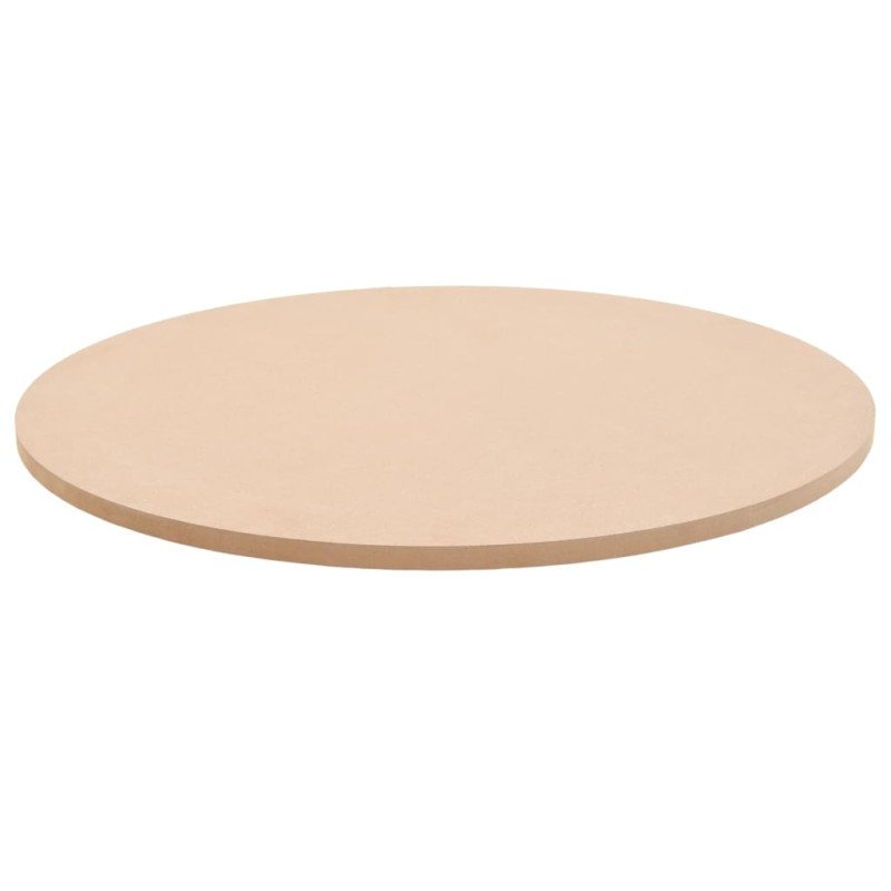 vidaXL Okrúhla stolová doska z drevovlákna 700x18 mm