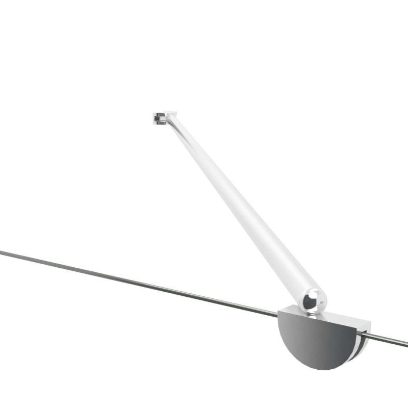 vidaXL Sprchová zástena 120x69x130 cm tvrdené sklo priehľadná