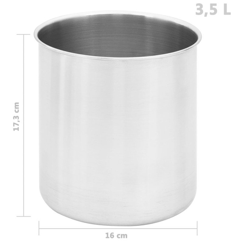 vidaXL Dávkovač na omáčku nehrdzavejúca oceľ 3 x 3,5 l