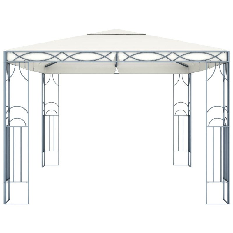vidaXL Altánok krémový 400x300 cm