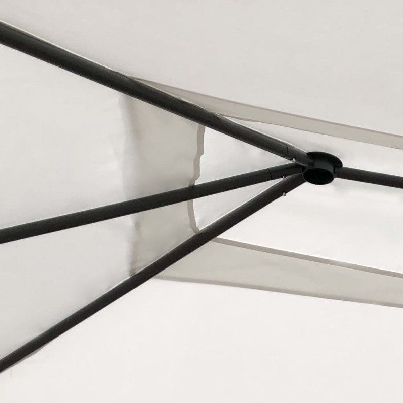 vidaXL Altánok 3x4x2,6 m krémový 160 g/m²