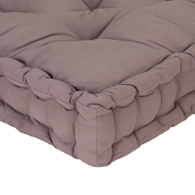 vidaXL Podložka na paletový nábytok 120x80x10 cm, sivohnedá
