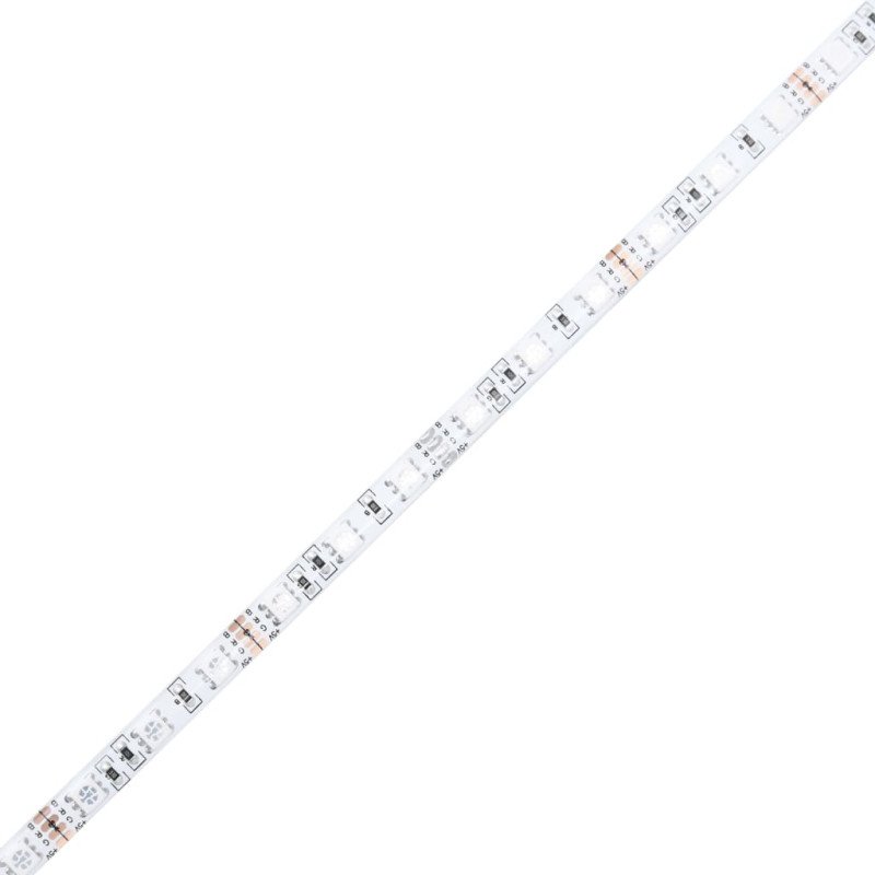vidaXL Kúpeľňové zrkadlo s LED, biele 80x8,5x37 cm, akryl