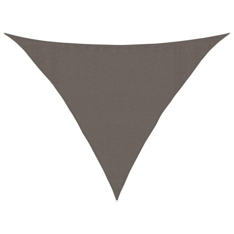 vidaXL Tieniaca plachta 160 g/m² antracitová 3,5x3,5x4,9 m, HDPE