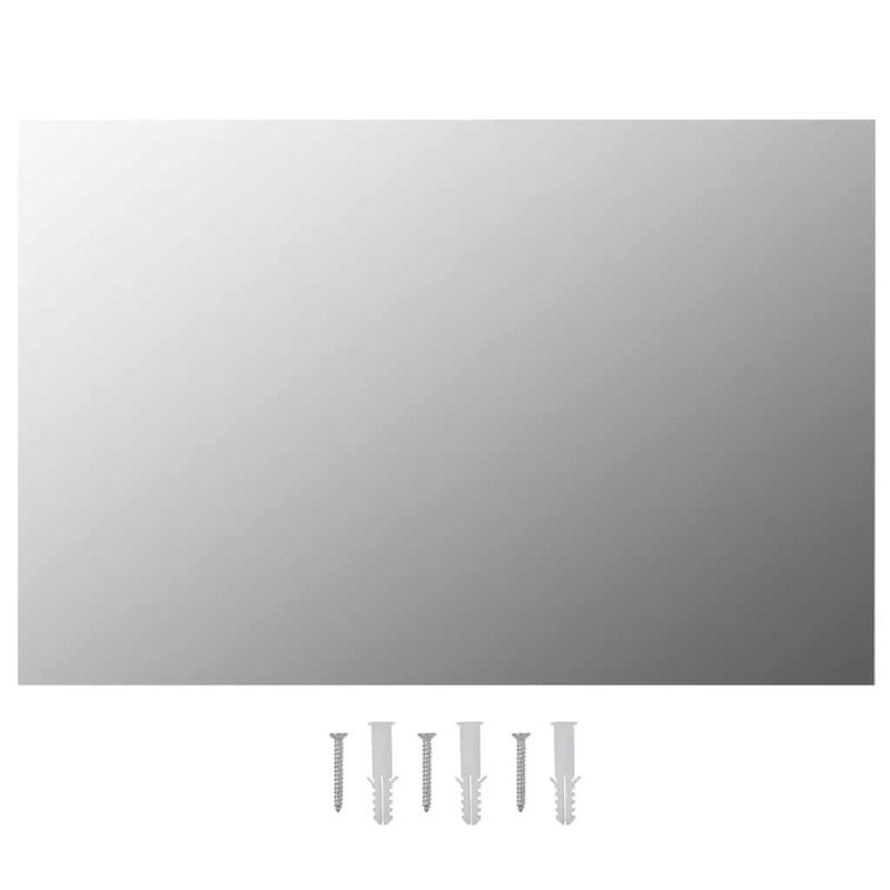 vidaXL Nástenné zrkadlo 60x40 cm obdĺžníkové sklo