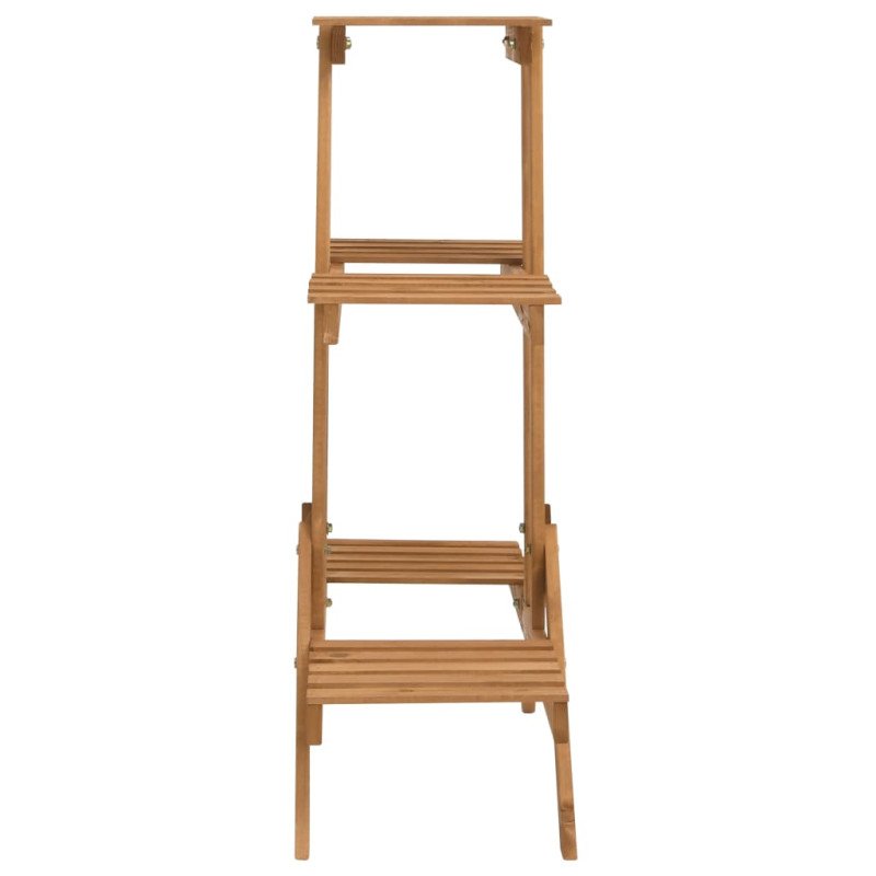 vidaXL Stojan na kvetiny 83x25x83 cm jedľové drevo