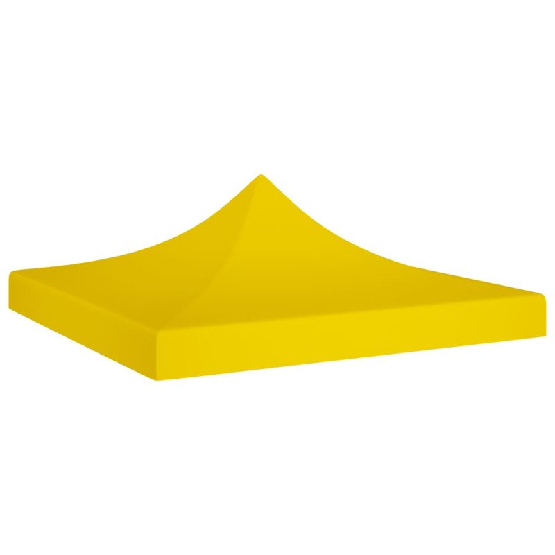 vidaXL Strecha na párty stan 3x3 m, žltá 270 g/m²
