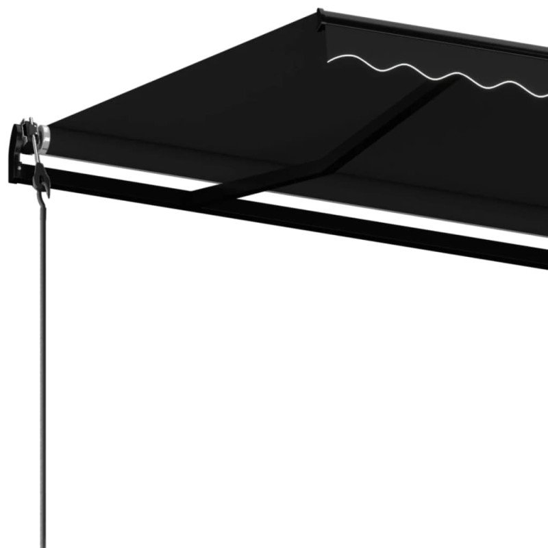 vidaXL Automaticky zaťahovacia markíza 600x350 cm antracitová