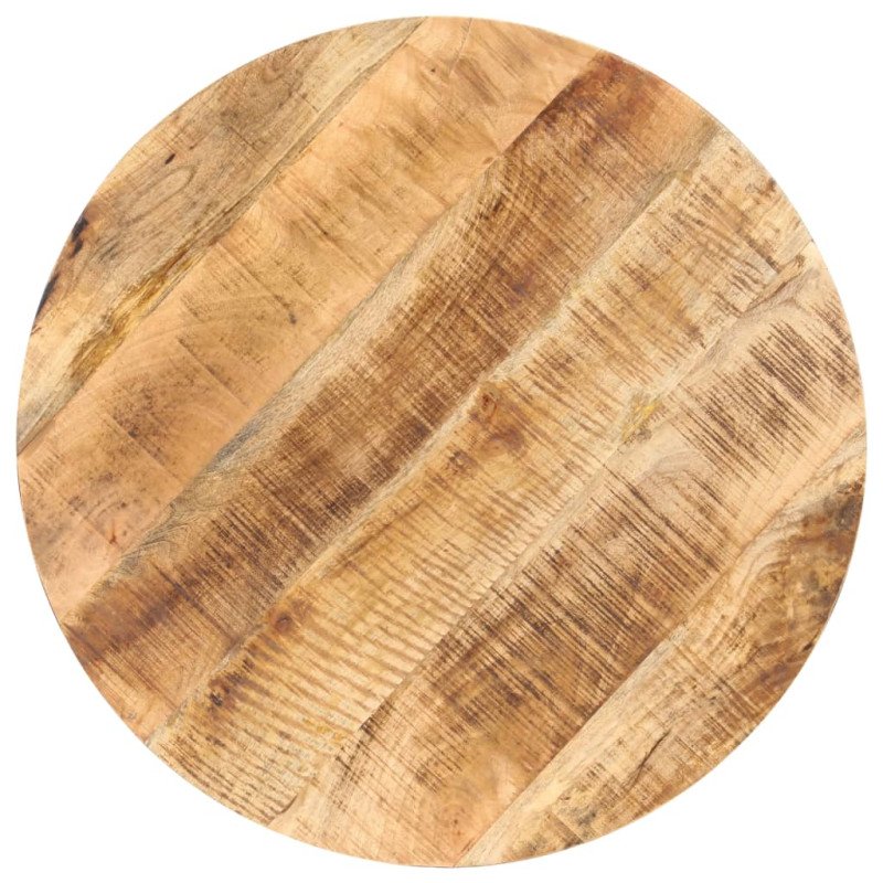 vidaXL Bistro stolík okrúhly Ø80x75 cm surové mangovníkové drevo