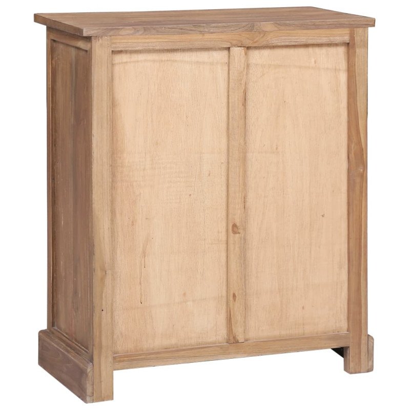 vidaXL Bočná skrinka 65x30x75 cm masívne teakové drevo