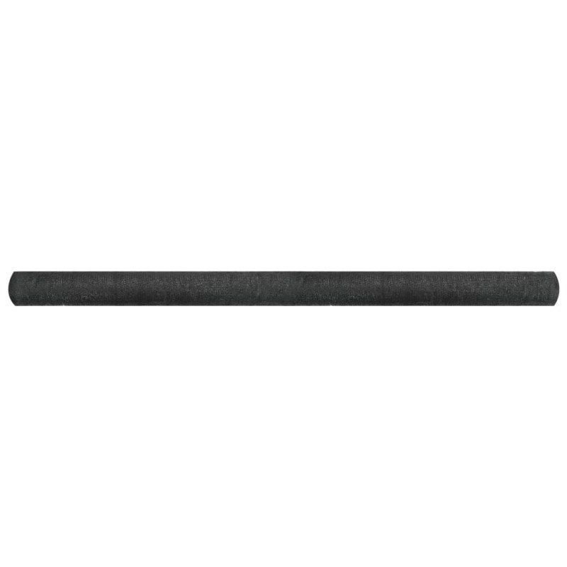 vidaXL Tieniaca sieť HDPE 2x25 m čierna