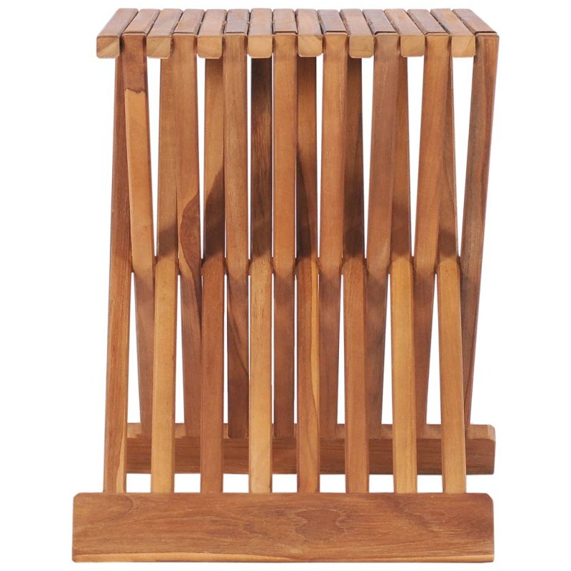 vidaXL Skladacia stolička 40x32x45 cm tíkový masív vidaXL Skladacia stolička 40x32x45 cm tíkový masív