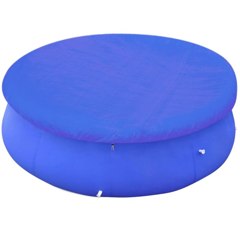 vidaXL Bazénové plachty na okrúhle nadzemné bazény s priemerom 300 cm 2ks