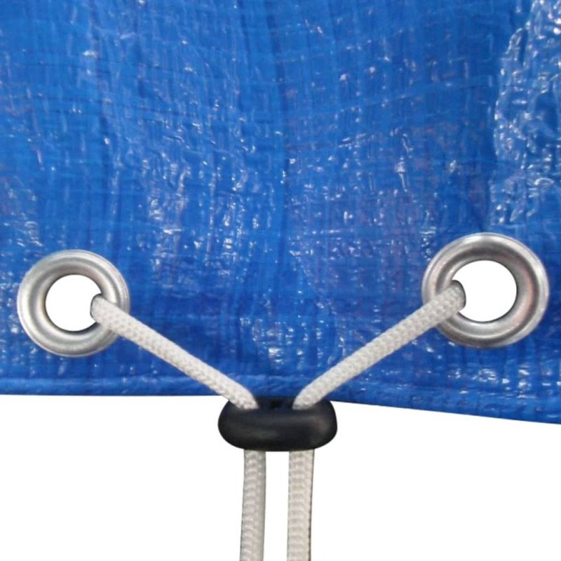 vidaXL Bazénové plachty na okrúhle nadzemné bazény s priemerom 300 cm 2ks