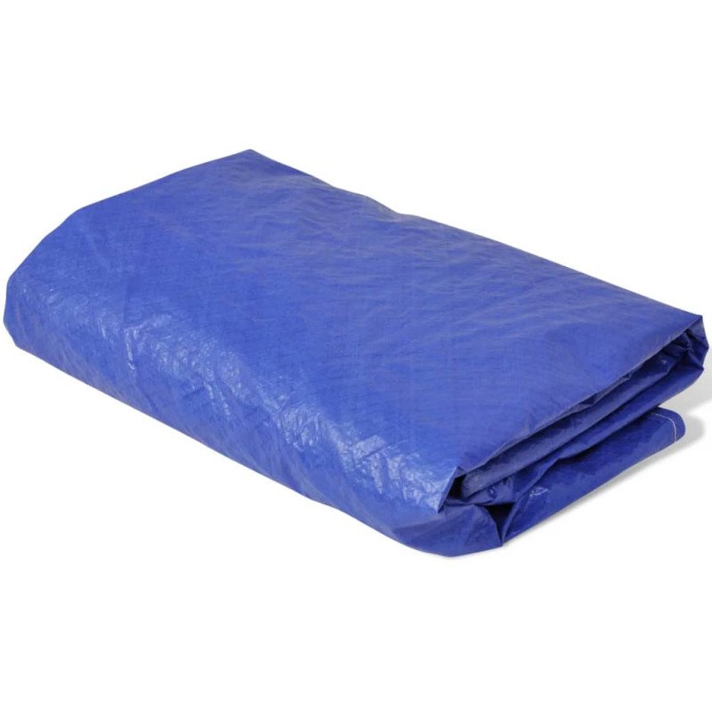 vidaXL Bazénové plachty na okrúhle nadzemné bazény s priemerom 300 cm 2ks