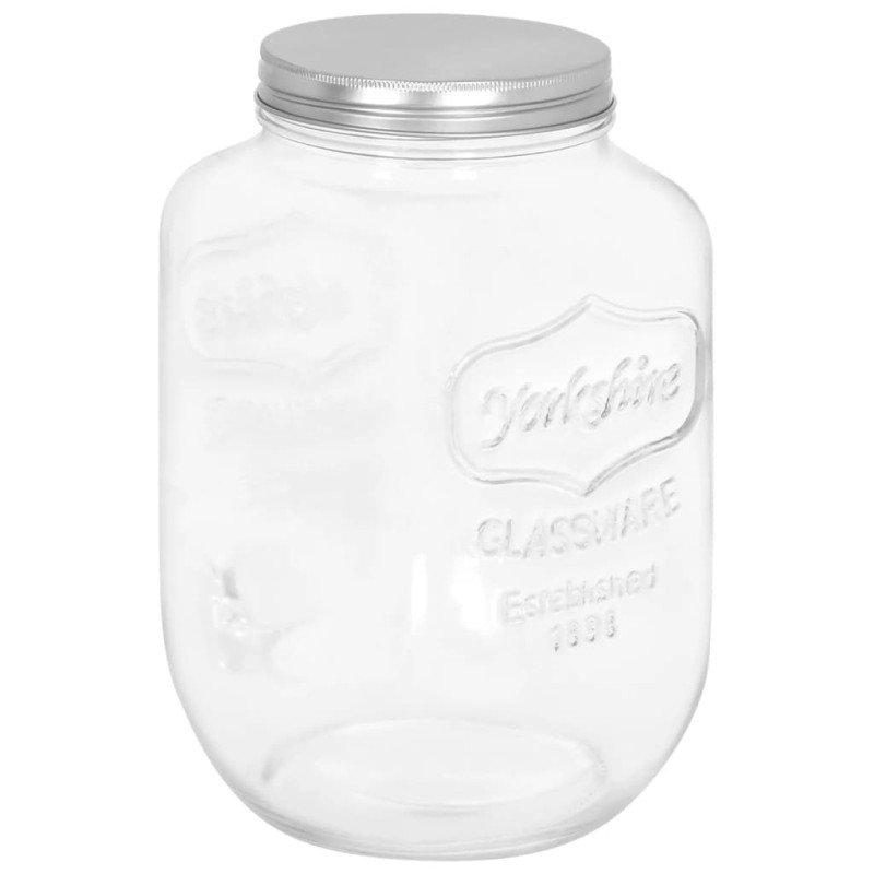 vidaXL Dávkovač nápojov 8050 ml sklenený