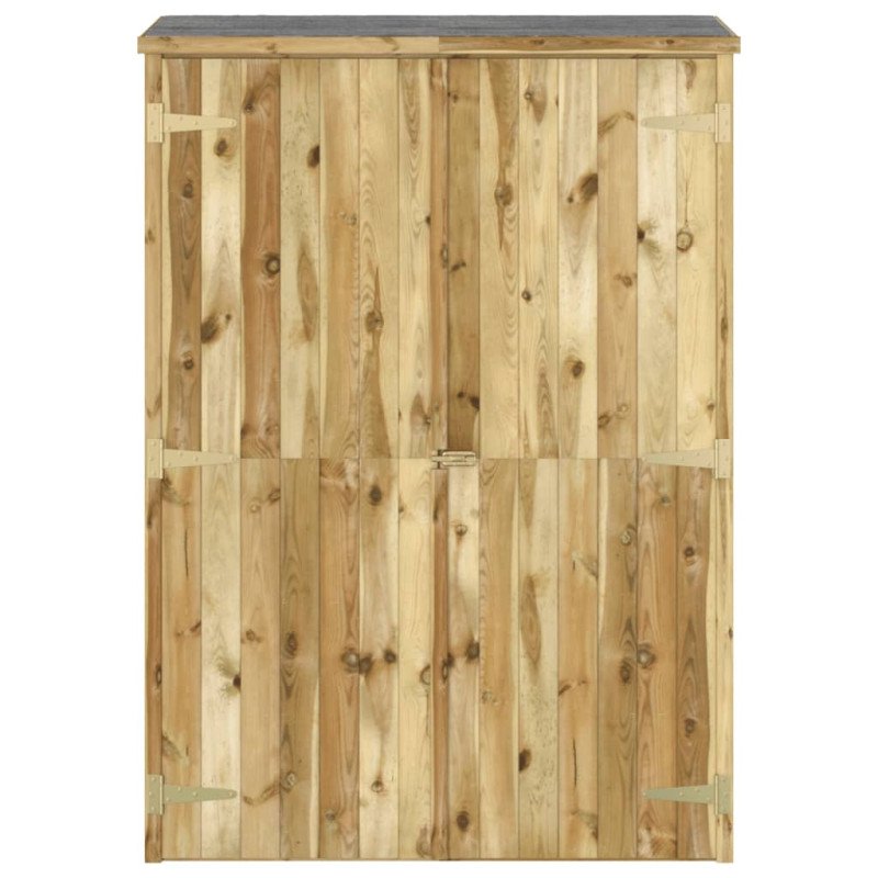vidaXL Záhradná kôlňa na náradie 123x45x171 cm impregnovaná borovica