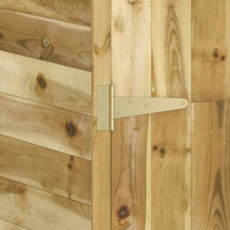 vidaXL Záhradná kôlňa na náradie 123x45x171 cm impregnovaná borovica
