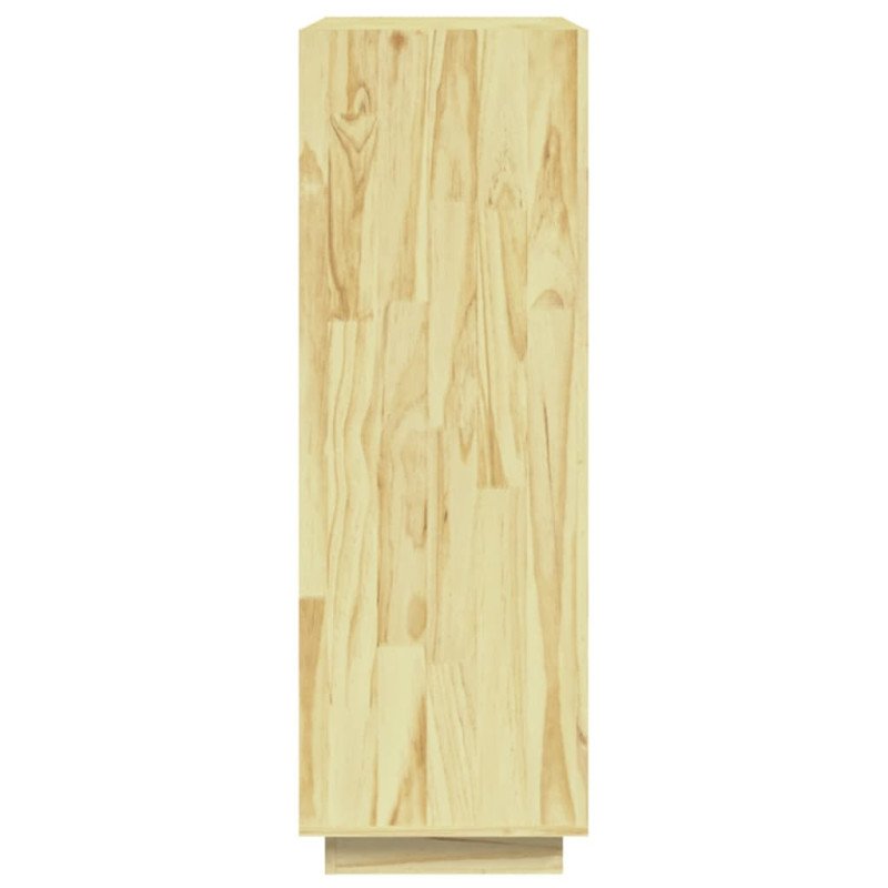vidaXL Knižnica/deliaca stena 60x35x103 cm, borovicový masív