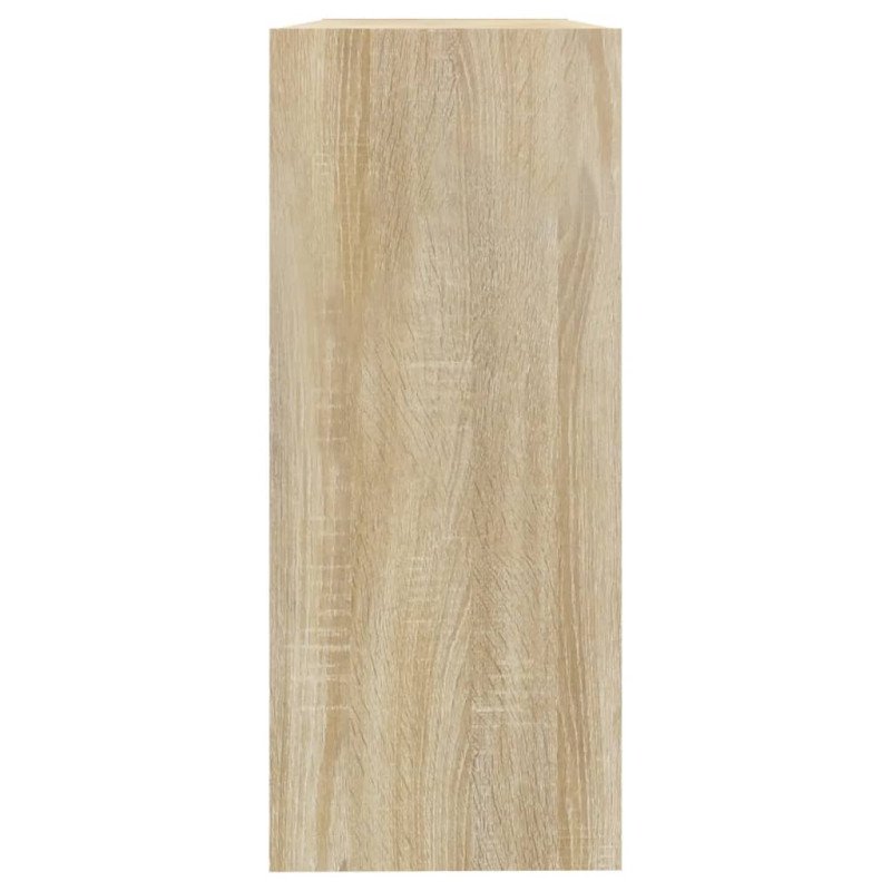 vidaXL Knižnica/deliaca stena dub sonoma 100x30x72 cm