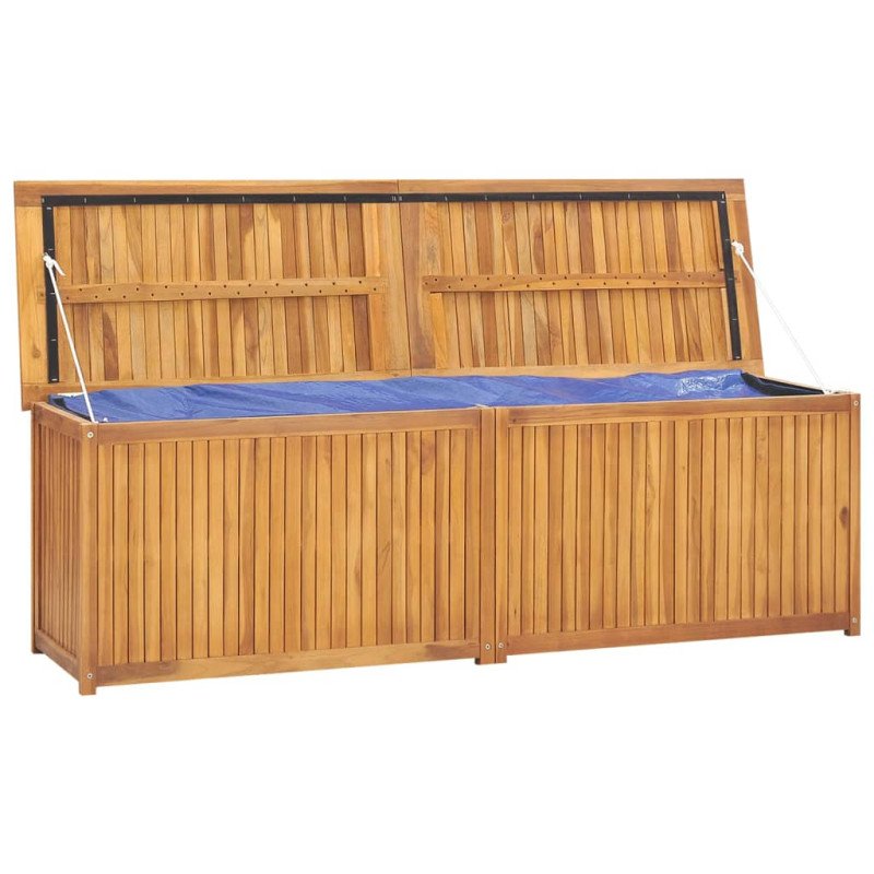 vidaXL Záhradný box 175x50x55 cm, tíkový masív