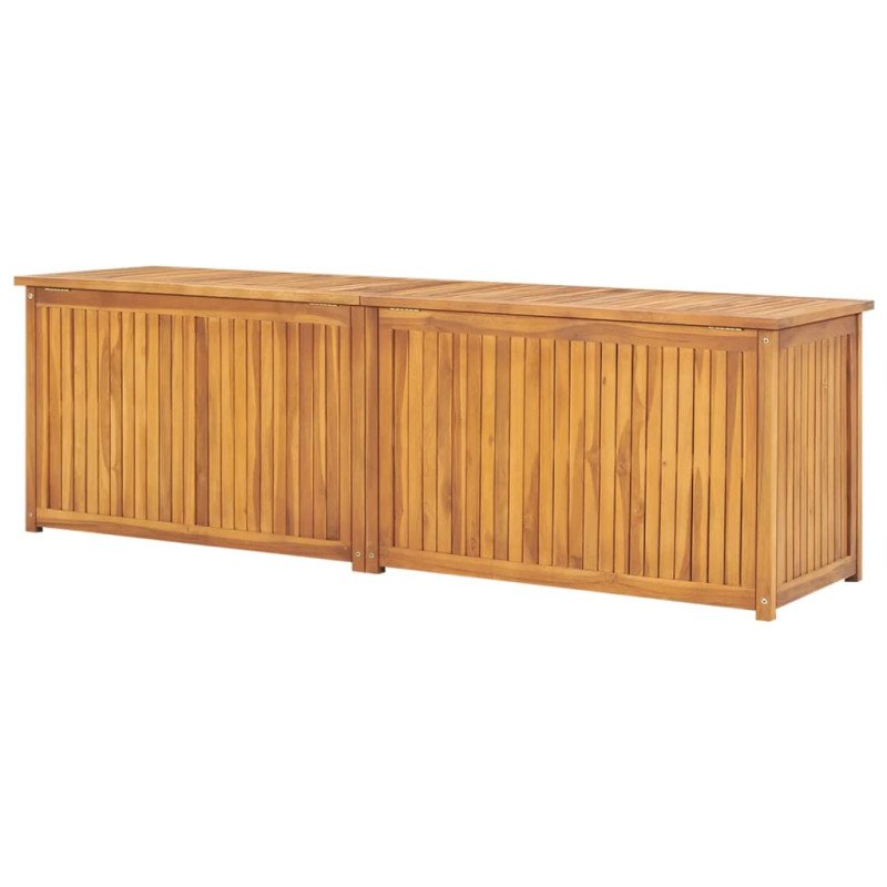 vidaXL Záhradný box 175x50x55 cm, tíkový masív