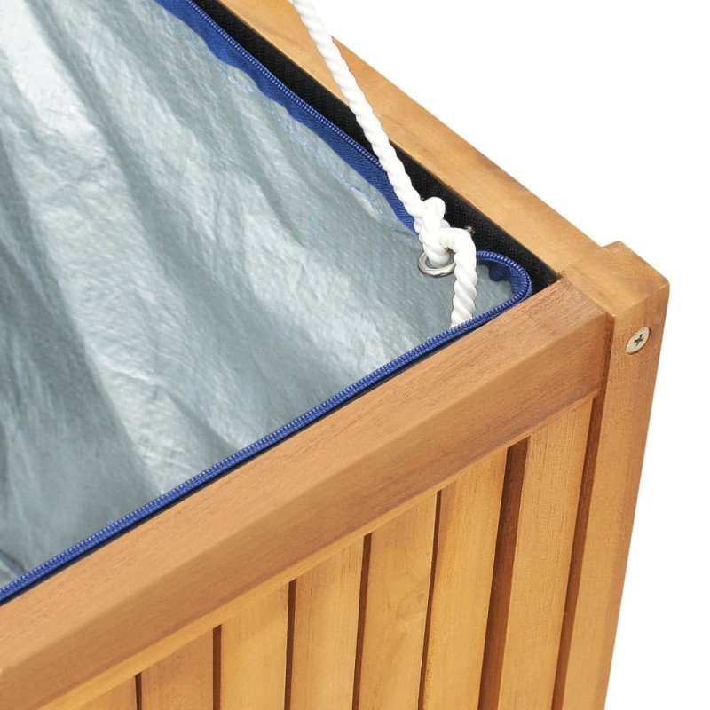 vidaXL Záhradný box 175x50x55 cm, tíkový masív