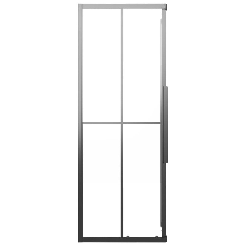 vidaXL Sprchový kút matné ESG 70x70x180 cm čierny