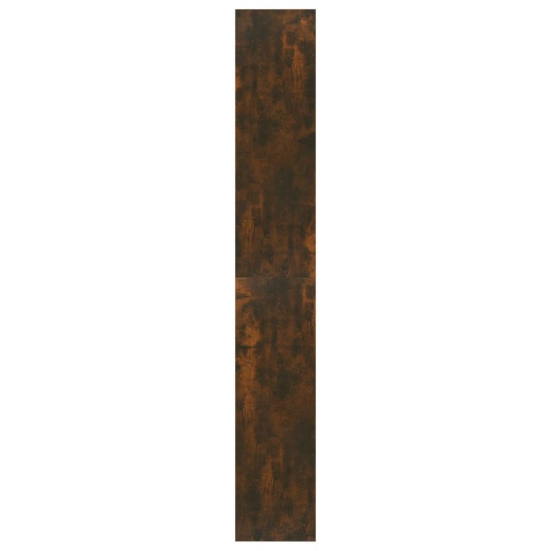 vidaXL Knižnica/deliaca stena tmavý dub 60x30x198 cm
